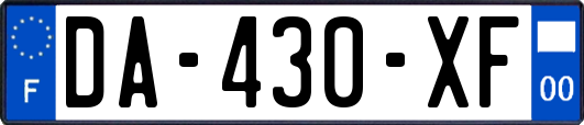 DA-430-XF