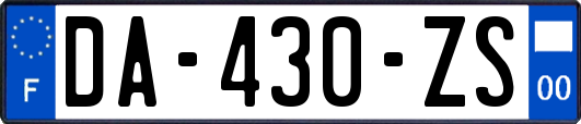 DA-430-ZS