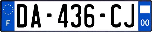 DA-436-CJ