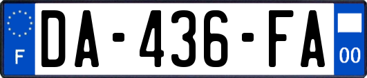 DA-436-FA