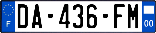 DA-436-FM