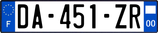 DA-451-ZR