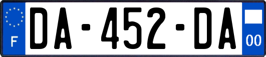 DA-452-DA