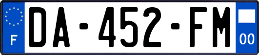 DA-452-FM