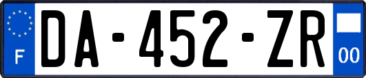 DA-452-ZR