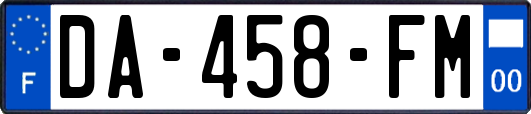 DA-458-FM