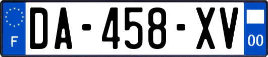 DA-458-XV