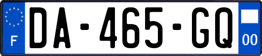 DA-465-GQ