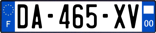 DA-465-XV