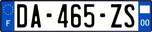 DA-465-ZS