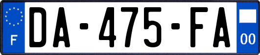 DA-475-FA