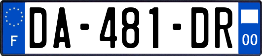 DA-481-DR
