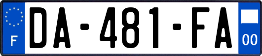DA-481-FA