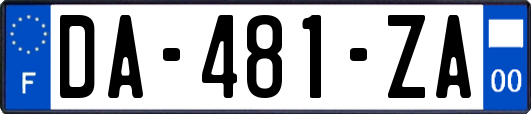 DA-481-ZA