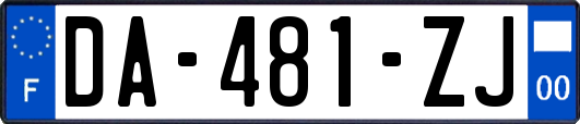 DA-481-ZJ