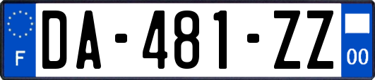 DA-481-ZZ