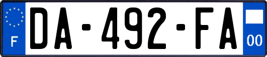 DA-492-FA
