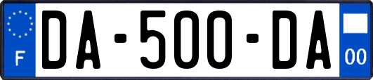 DA-500-DA