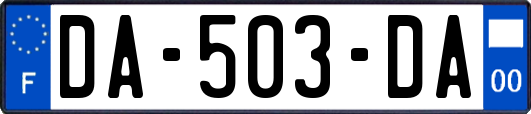 DA-503-DA