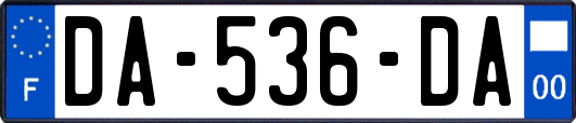 DA-536-DA