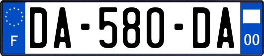 DA-580-DA