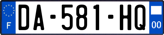 DA-581-HQ