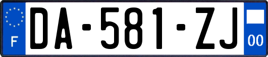 DA-581-ZJ