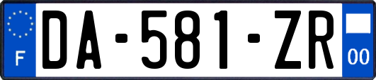 DA-581-ZR