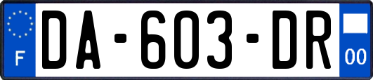 DA-603-DR