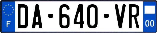 DA-640-VR