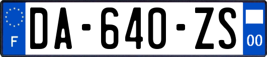 DA-640-ZS