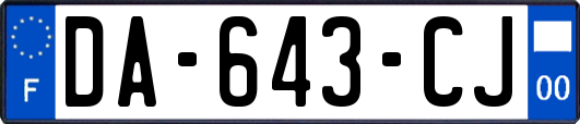 DA-643-CJ