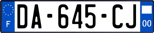 DA-645-CJ