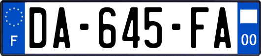 DA-645-FA