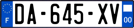 DA-645-XV