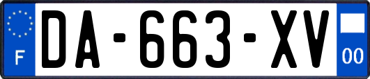 DA-663-XV