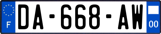 DA-668-AW