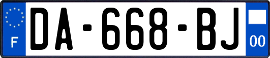 DA-668-BJ