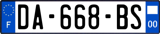 DA-668-BS