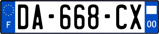 DA-668-CX