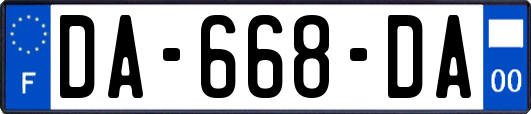 DA-668-DA