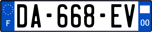 DA-668-EV