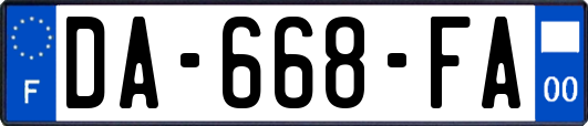 DA-668-FA