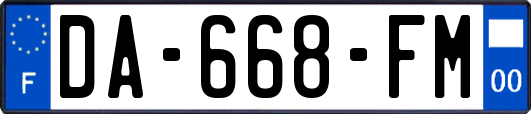 DA-668-FM