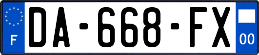 DA-668-FX