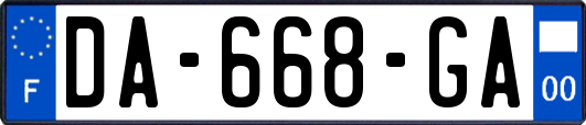 DA-668-GA