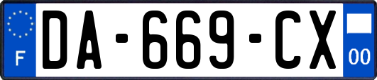 DA-669-CX