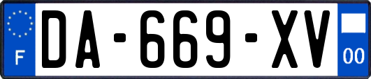 DA-669-XV