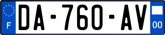 DA-760-AV