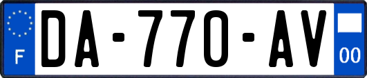 DA-770-AV